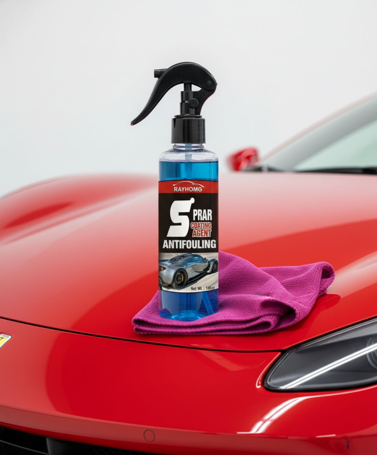 Car Coating Spray Automobile Glass Coating Agent (Pack of 2)